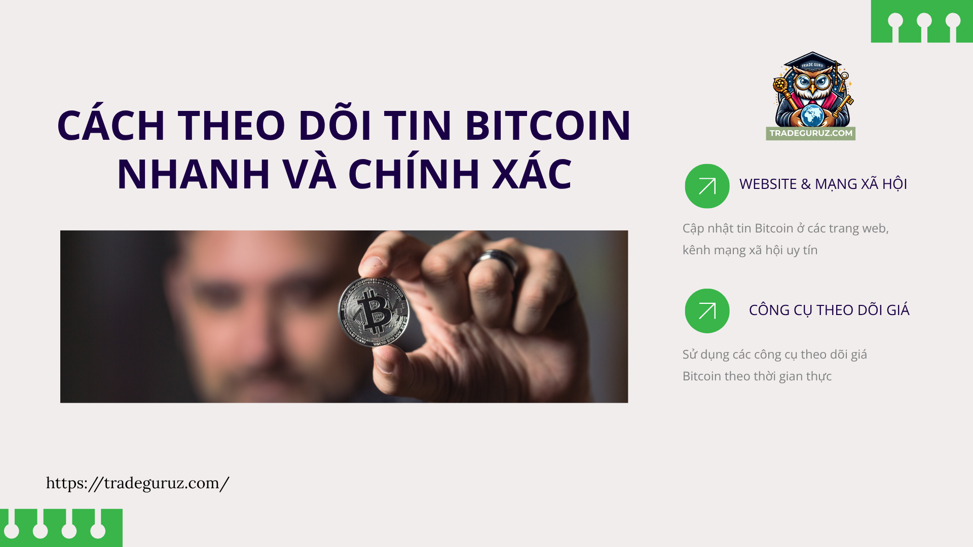 Cách theo dõi giá Bitcoin chính xác, nhanh chóng